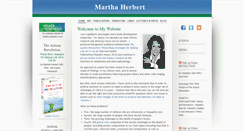Desktop Screenshot of marthaherbert.org